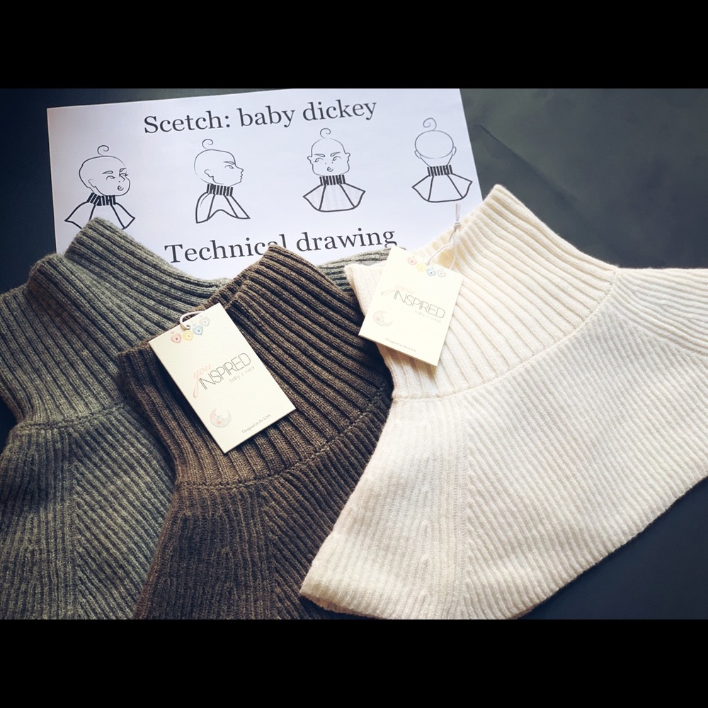 Designed in the USA 🇺🇸 by new USA brand.Neck baby warmer.Pure merino wool.